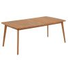Akátový rozkládací zahradní stůl Kave Home Hanzel 183-240 x 100 cm