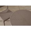 Šedo hnědý plastový zahradní stolek Step 60,5 cm -fv-interier-25