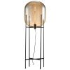 Skleněná stojací lampa Osolia 132 cm