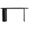 288655 1 cerny dubovy pracovni stul audo eclipse 160 x 80 cm