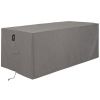 Šedý ochranný obal na zahradní pohovku Kave Home Iria 210 x 105 cm