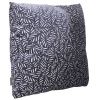 Modro bílý sametový polštář CXL Navy 50 x 50 cm s motivem