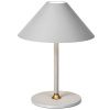 Plastová nabíjecí stolní LED lampa Hygge 19,5 cm
