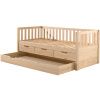Borovicová zásuvka k posteli Vipack Fritz 198,5 x 94 cm