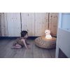 Bílá plastová dětská LED lampa Mr. Maria Snuffy 30 cm -fv-interier-25