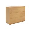 Dubová komoda Kave Home Abilen 90 x 36 cm