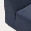 Tmavě modrá látková lenoška Kave Home Neom 152 cm -fv-interier-25