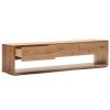 Dubový TV stolek Kave Home Alguema 200 x 40 cm