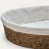Dekorativní koš Kave Home Tossa 11 x 60,5 cm z mořské trávy -fv-interier-25
