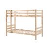 Vyšší borovicová dvoupatrová postel Vipack Pino 90 x 200 cm