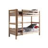 Borovicová dvoupatrová postel Vipack Pino 90 x 200 cm s rámem uprostřed