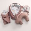 Bílý sametový kojící polštář Velvet Bunny 79 cm -fv-interier-25