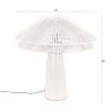 Béžová bavlněná stolní lampa DUTCHBONE ELON