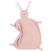 Růžový mušelínový muchláček Dudu Rabbit
