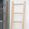 Teakový dekorativní žebřík Kader 150 cm