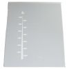Šedá podložka do hracích ohrádek Quax Ruler 72 x 93 cm