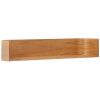Dřevěná nástěnná police Kave Home Octavia 90 cm