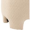 Bílý čalouněný taburet J-line Seana 55 x 41 cm -fv-interier-25