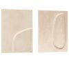Set dvou béžových obrazů Kave Home Mirta 39x29/ 39x29 cm
