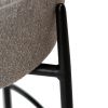 Světle šedá bouclé barová židle DAN-FORM Orbit 68 cm -fv-interier-25