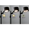 Černá kovová stolní LED lampa Clyde -fv-interier-25