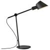 Černá kovová stolní lampa Stay
