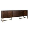 Hnědý dubový TV stolek DUTCHBONE Class 180 x 45 cm