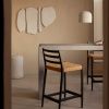 Sada čtyř bílých nástěnných dekorací Kave Home Siluna -fv-interier-25