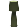Zelená kovová zahradní stolní LED lampa Kave Home Arenys M