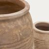 Set dvou přírodních zahradních květináčů Kave Home Llonga Ø 32/54 cm -fv-interier-25Set dvou přírodních zahradních květináčů Kave Home Llonga Ø 32/54 cm