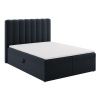 Sametová boxspring postel Kelp 160 x 200 cm