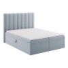 Sametová boxspring postel Kelp 160 x 200 cm