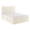 Sametová boxspring postel Kelp 160 x 200 cm