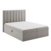 Sametová boxspring postel Kelp 180 x 200 cm