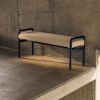 Černá dubová lavice Kave Home Macaret 120 cm -fv-interier-25