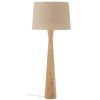 Dřevěná stojací lampa Leonor 130 cm