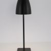 Černá kovová nabíjecí stolní LED lampa Nova Luce Colt M -fv-interier-25