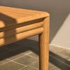 Dubový rozkládací jídelní stůl Kave Home Lenon 200-280 x 90 cm
