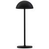 Černá kovová zahradní stolní LED lampa Nova Luce Rose