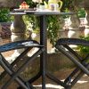 Modrý plastový zahradní stůl Spritz 60,5 cm -fv-interier-25