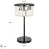 Křišťálová stolní lampa Richmond Bessy