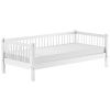Bílá postel Vipack Forrest 90 x 200 cm