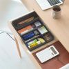 Set dvou kouřově šedých plastových organizérů Yamazaki Tower 24 x 8 cm -fv-interier-25