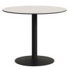 Bílý bistro stolek Kave Home Esilda 90 cm