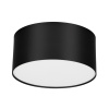 Černé kovové stropní LED světlo Nova Luce Luldo 14 cm