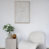 Bílý abstraktní obraz Madeline 90 x 60 cm -fv-interier-25