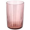 Set čtyř růžových sklenic Kusintha 280 ml