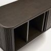 Tmavě hnědá dřevěná umyvadlová skříňka Kave Home Mailen 90 x 45 cm -fv-interier-25