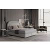 Světle béžová sametová postel boxspring HAVANA 160 x 200 cm -fv-interier-25