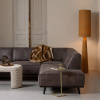 Hnědá bouclé stojací lampa Lofa 187 cm -fv-interier-25